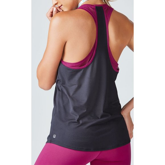 🌸3/$20🌸 Fabletics Mosa Tank Top - Galaxy/Berry - Picture 2 of 4